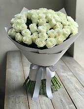 Букет 35 Белых роз в Ягодное
