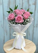 Букет цветов из:  Розы в Ягодное