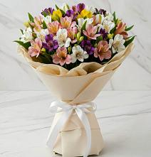 Букет цветов из:  Альстромерии в Ягодное