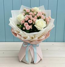 Букет цветов из:  Розы в Ягодное