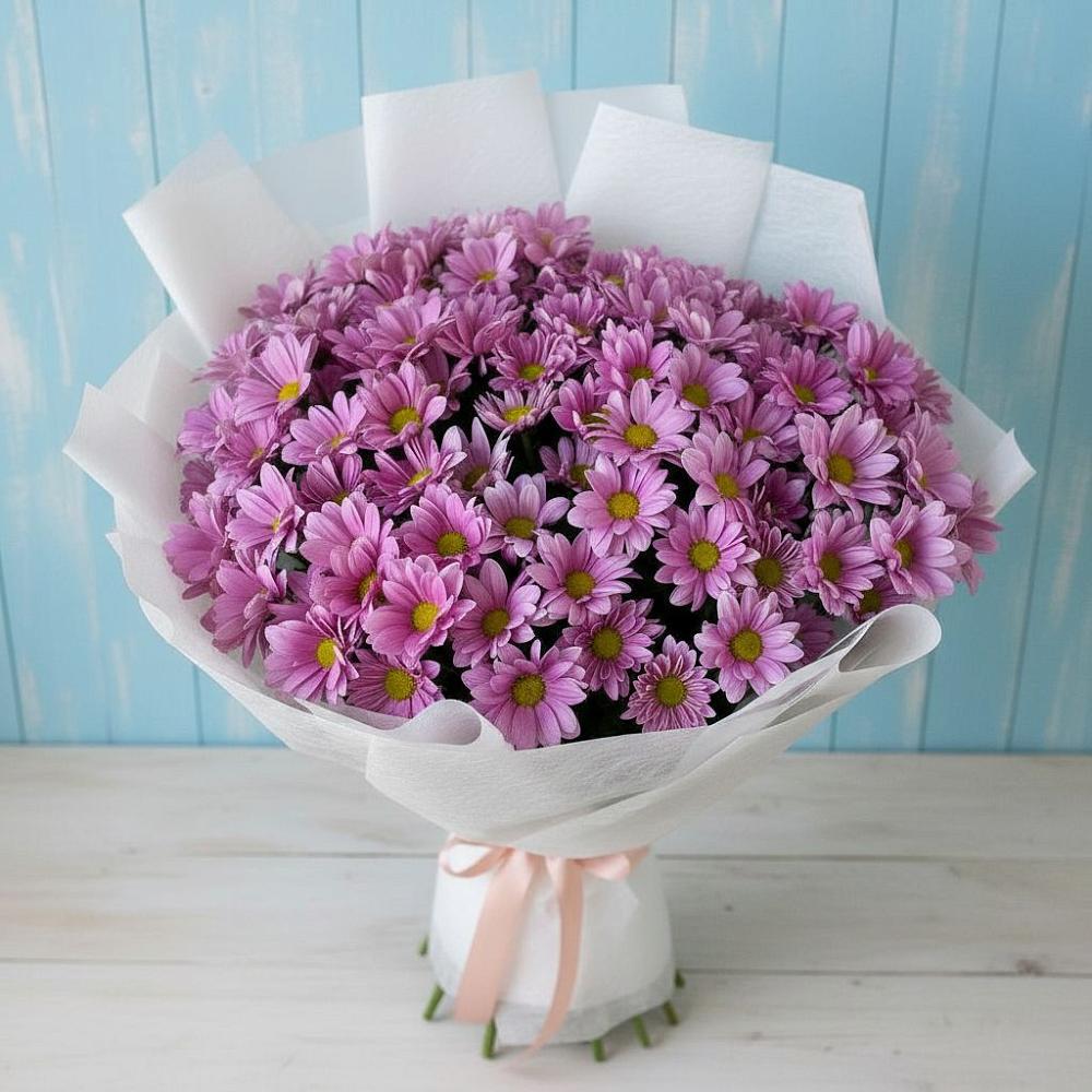 Букет цветов из: Хризантемы в Ягодное
