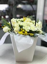 Цветочная композиция из Розы  в Ягодное
