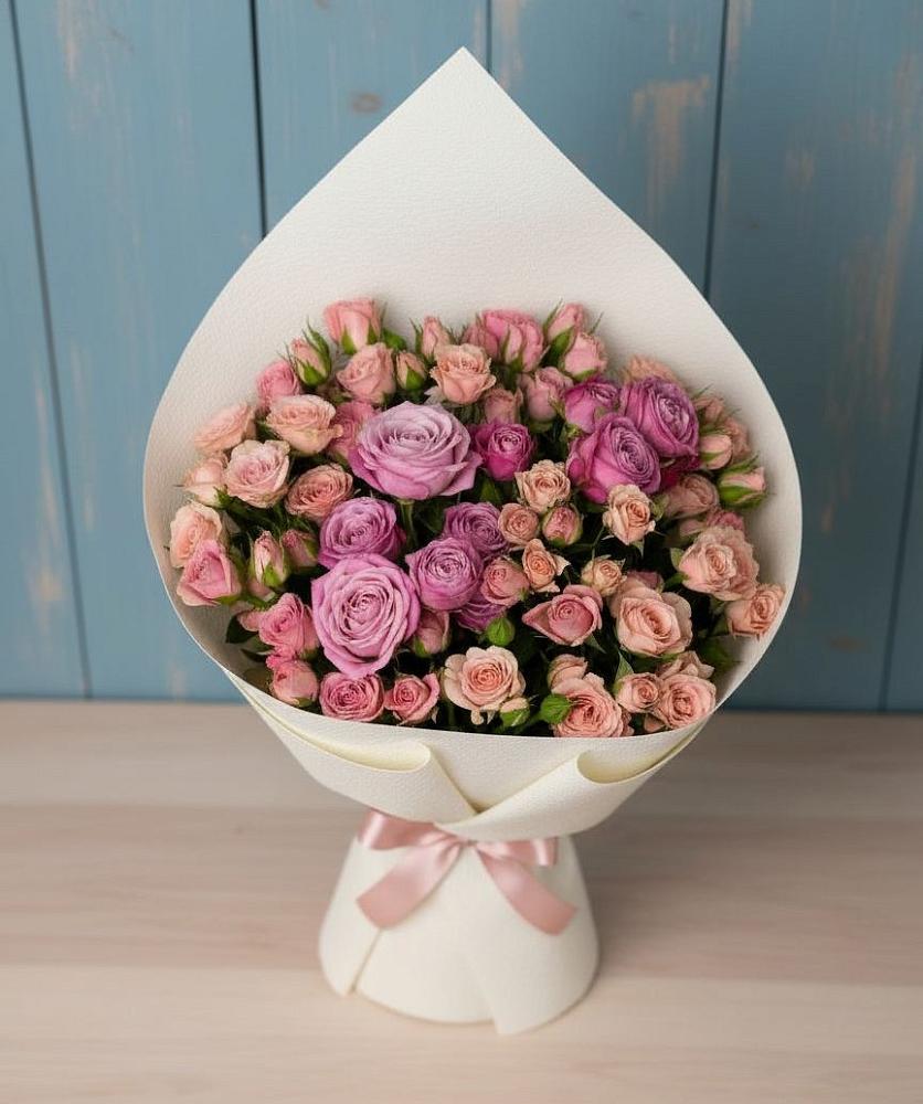 Букет цветов из: Розы в Ягодное