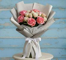 Букет цветов из:  Розы в Ягодное